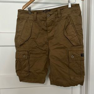 Superdry cargo shorts.